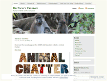 Tablet Screenshot of nancypriston.com